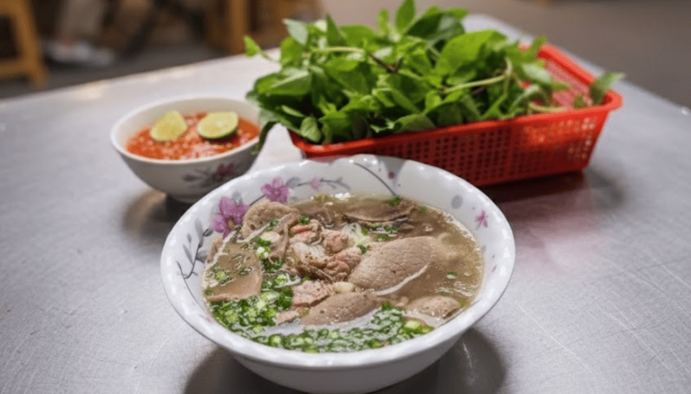 Pho Muslim is a Halal restaurant Ho Chi Minh serves the beef noodle soup